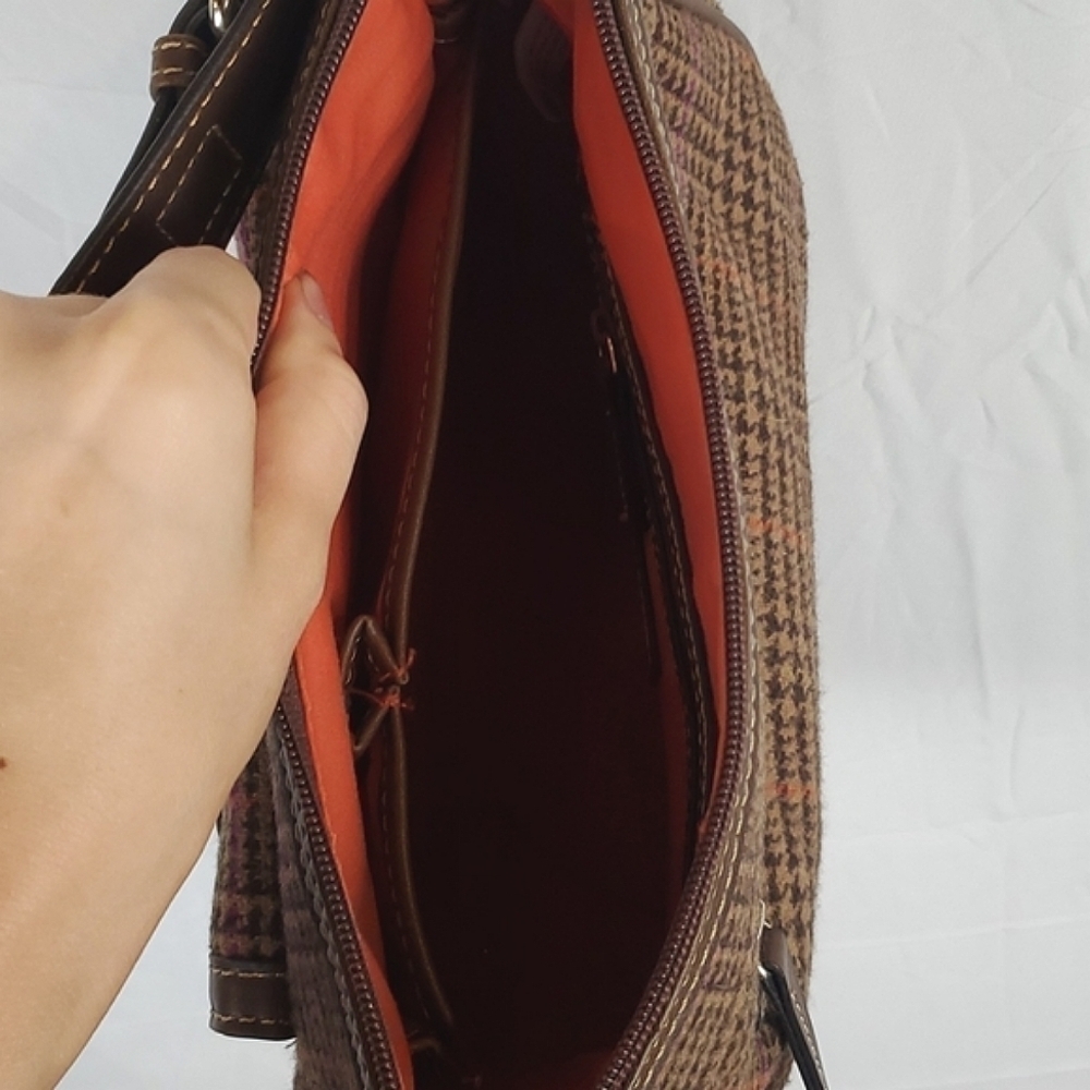 Y2K Plaid Houndstooth Shoulder Bag - Picture 8 of 10
